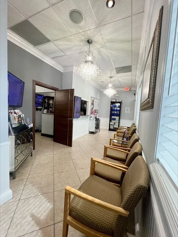 New Radiance Boca Raton waiting area and reception.