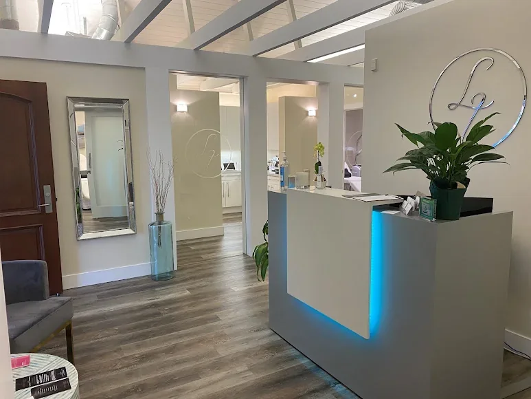 Lavish Laser Medspa Coconut Grove reception.