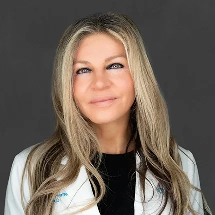 Dr. Kathleen Herne, a Sanctuary Medical Center physician