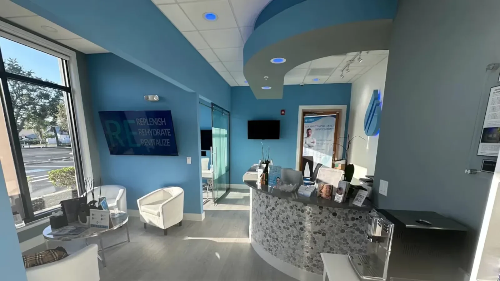 Clinical room inside Liquivida Aventura.