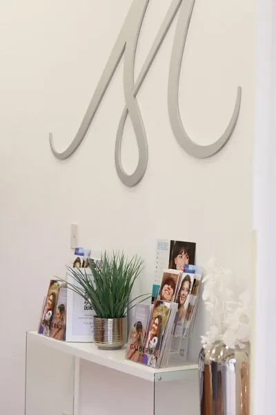 Office interior at Molle Aesthetics in Jupiter, Florida