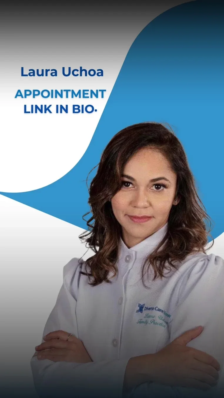 Laura Uchoa in a Diverse Care Now professional portrait.